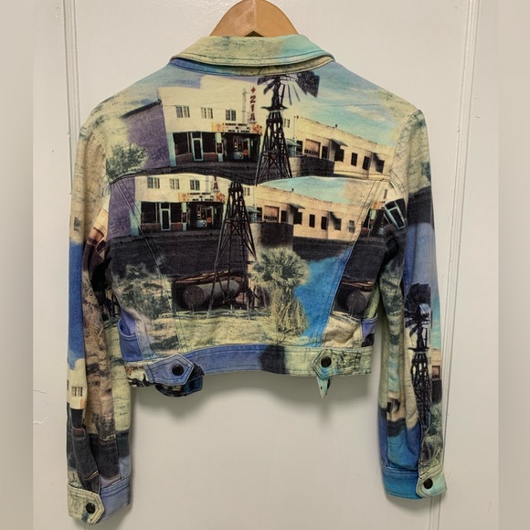 Vintage Cropped Jean Jacket - Picture 2 of 3